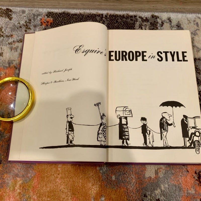 Esquire's Europe in Style