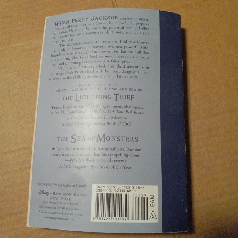 Percy Jackson and the Olympians, Book Three the Titan's Curse (Percy Jackson and the Olympians, Book Three)