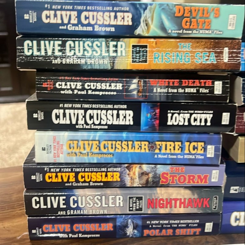 Clive Cussler - The NUMA Files (15 books) 