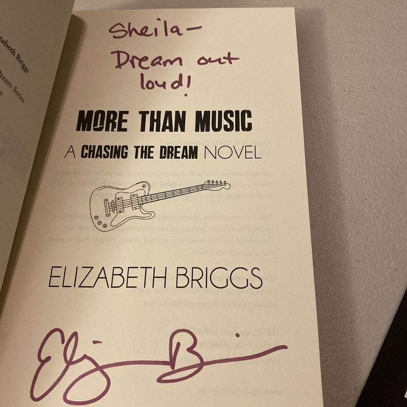 More Than Music - signed 