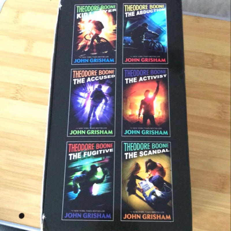 Theodore Boone 6-Book Box Set