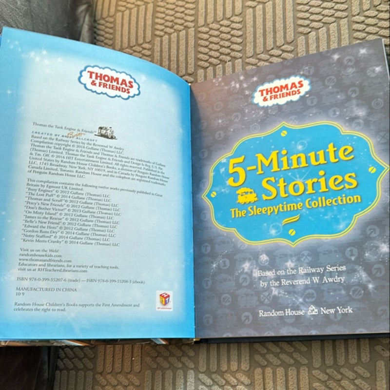 Thomas and Friends 5-Minute Stories: the Sleepytime Collection (Thomas and Friends)