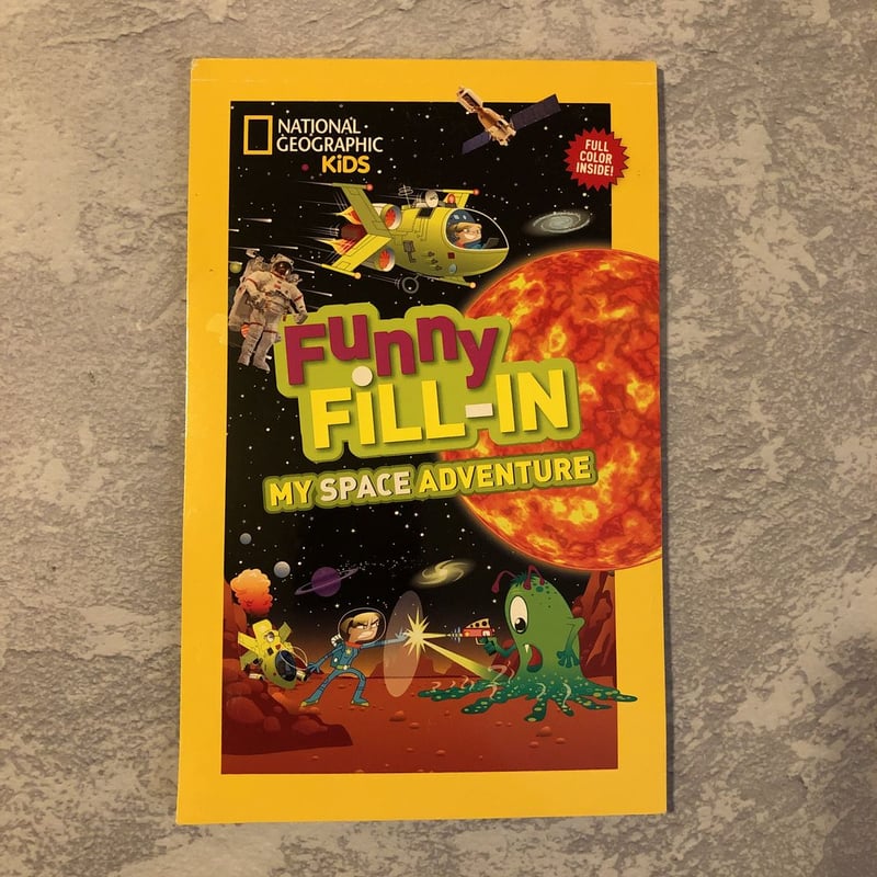 National geographic kids funny fill in by emily krieger paperback