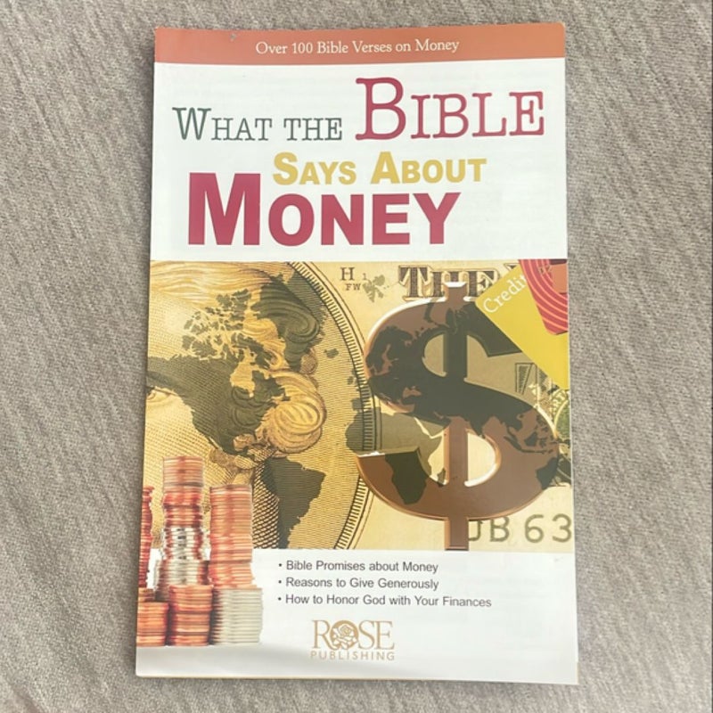 What the Bible Says about Money