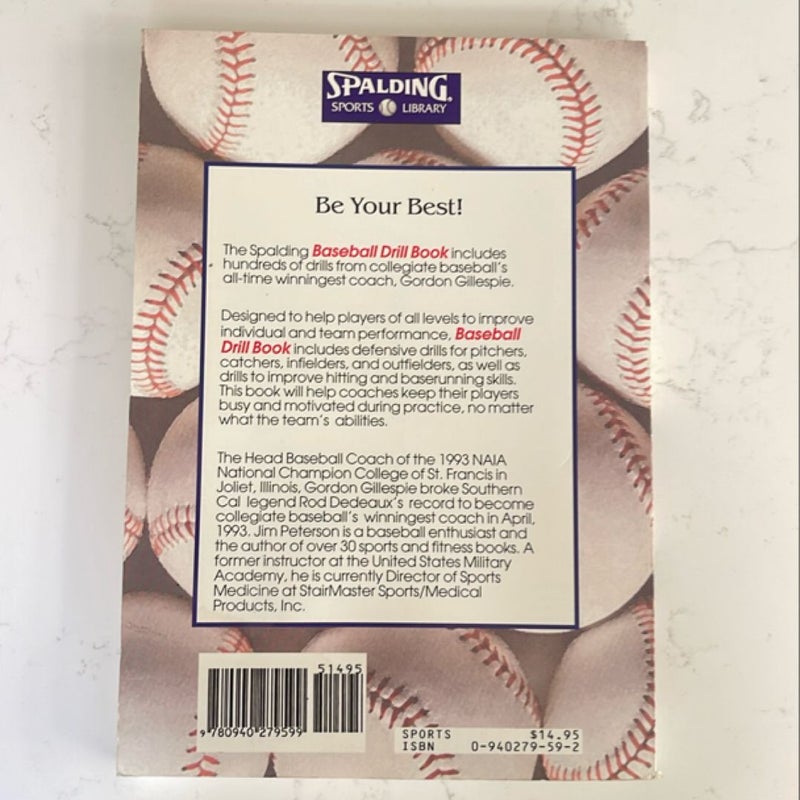 Baseball Drill Book