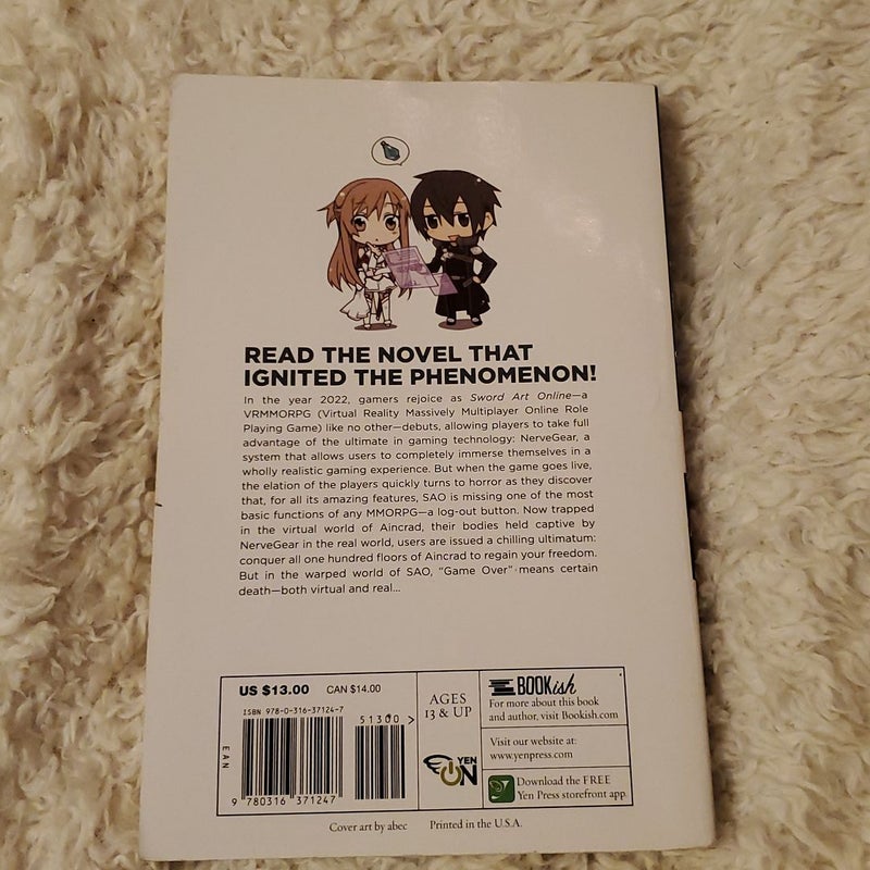 Light Novel Sword Art Online Aincrad Vol.1 - Escorrega o Preço