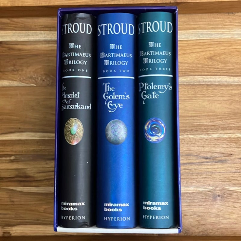 The Bartimaeus Trilogy Boxed Set