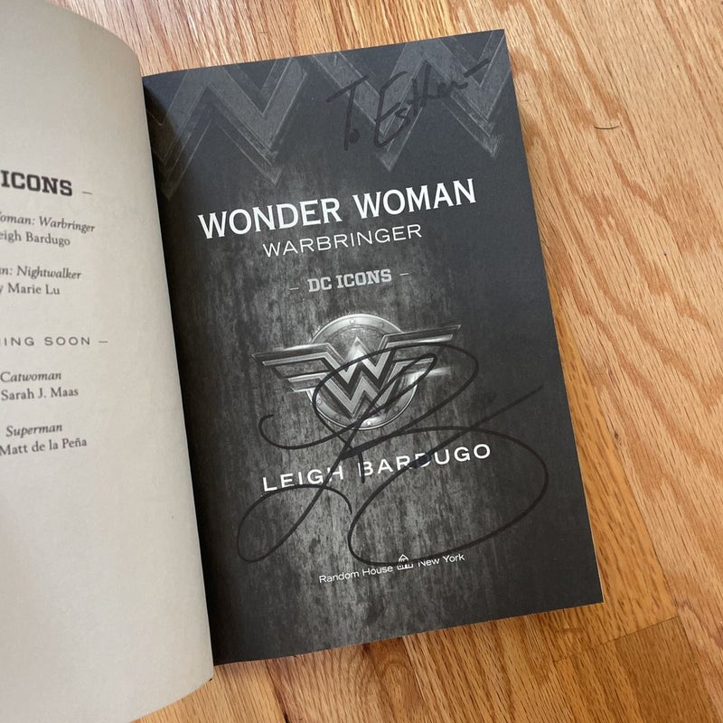 Wonder Woman: Warbringer (SIGNED COPY)