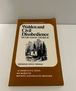 Walden and Civil Disobedience