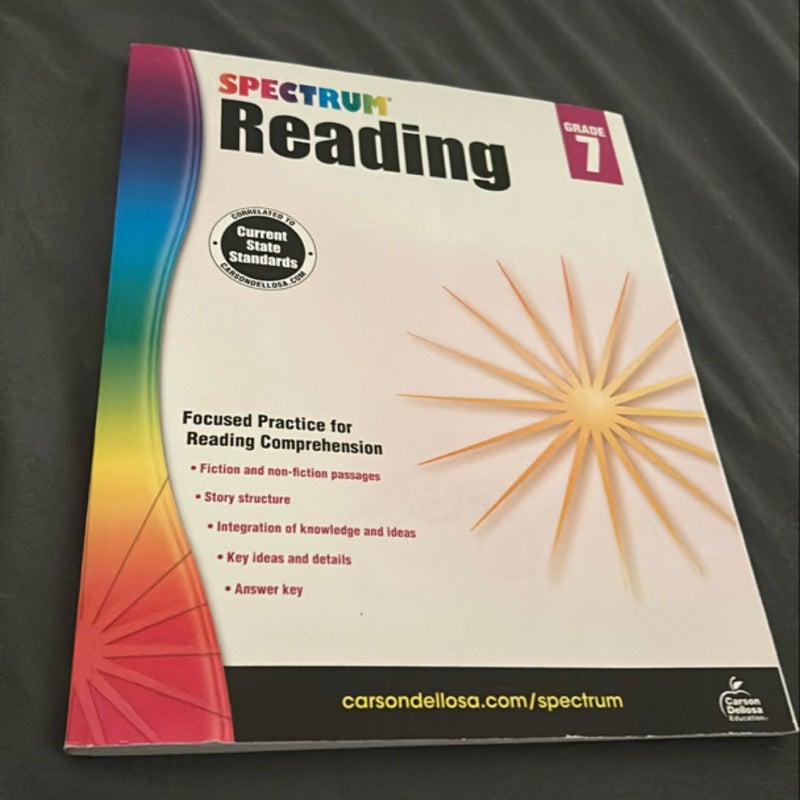 Spectrum Reading, Grade 7