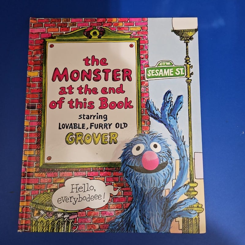 Sesame Street A Monster at the end of thus Book