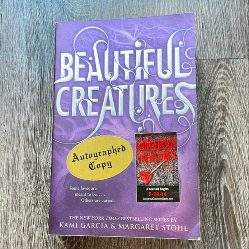 Beautiful Creatures *Signed!*