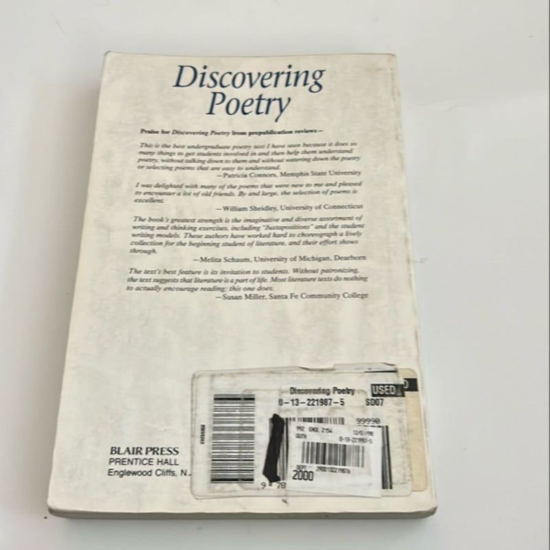 Discovering Poetry