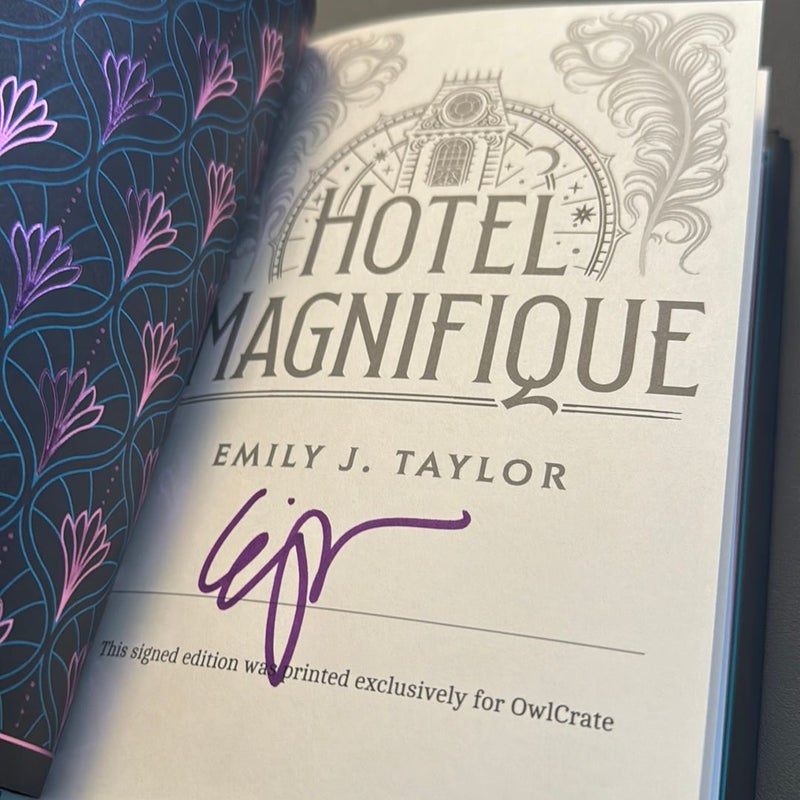 Hotel Magnifique | Owlcrate Edition | Signed by Author