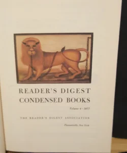 Readers Digest condensed books