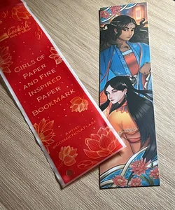 Girls of Paper & Fire Bookmark from The Bookish Box