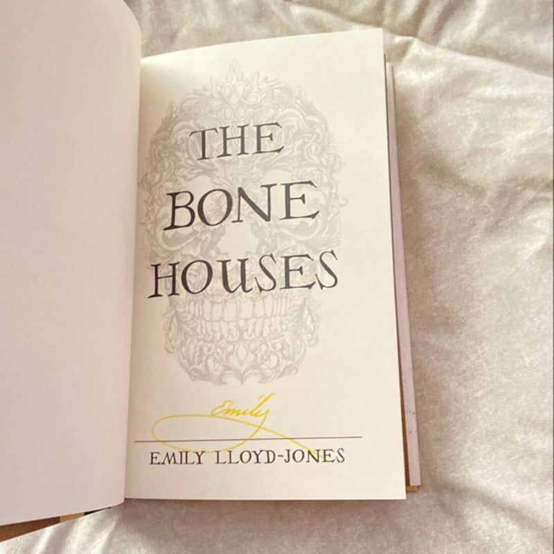 The Bone Houses (signed Owlcrate exclusive) 