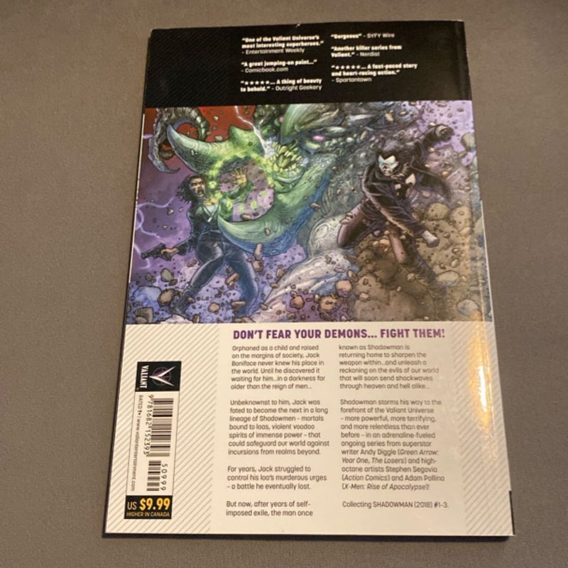 Shadowman (2018) Volume 1: Fear of the Dark