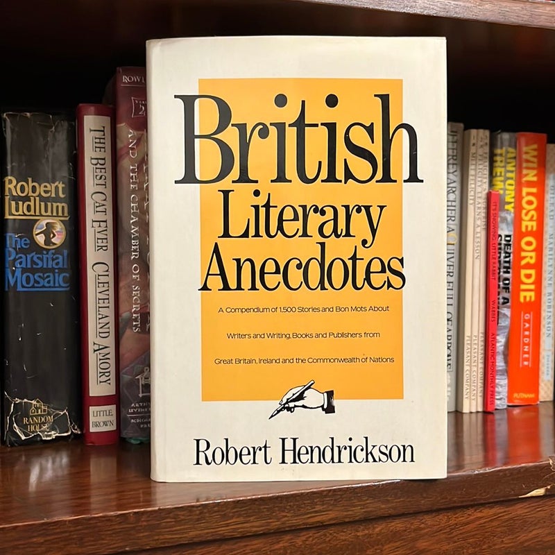 British Literary Anecdotes