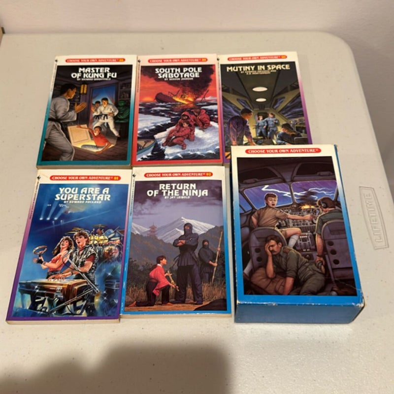 Choose Your Own Adventure 88-92 Box Set (1989)