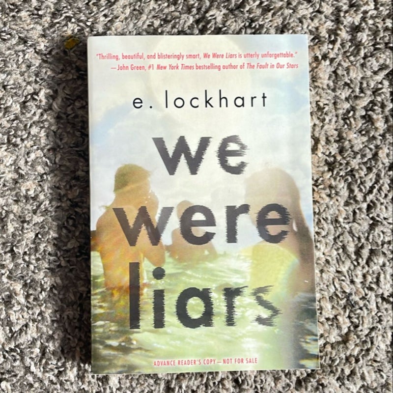 We Were Liars ARC
