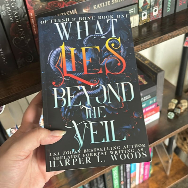 What Lies Beyond the Veil (with signed vellum overlay)