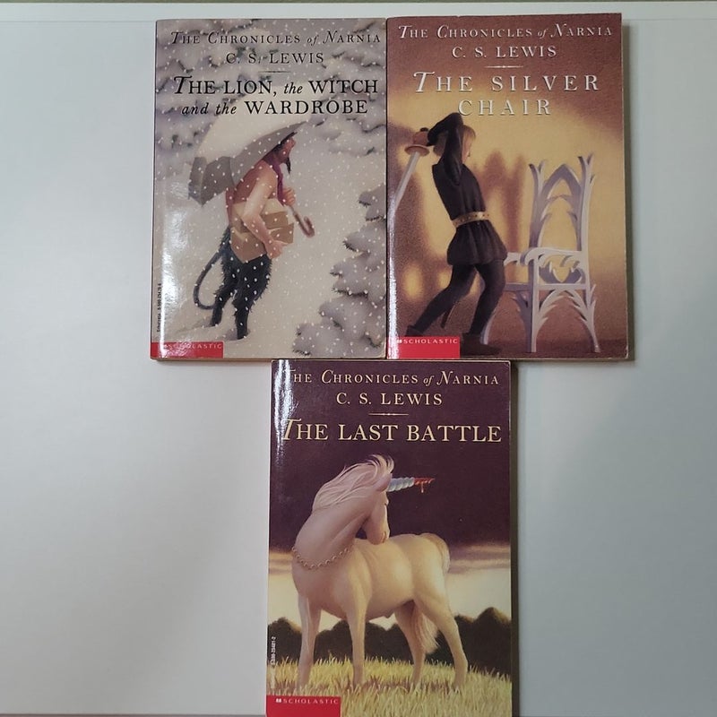 The Lion, the Witch, and the Wardrobe; The Silver Chair; The Last Battle bundle