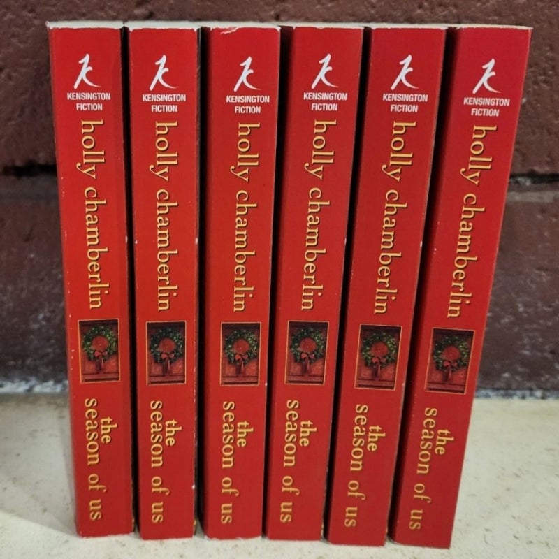Holly Chamberlain The Season of Us Chistmas Holiday Novel Lot of 6 Books 2016