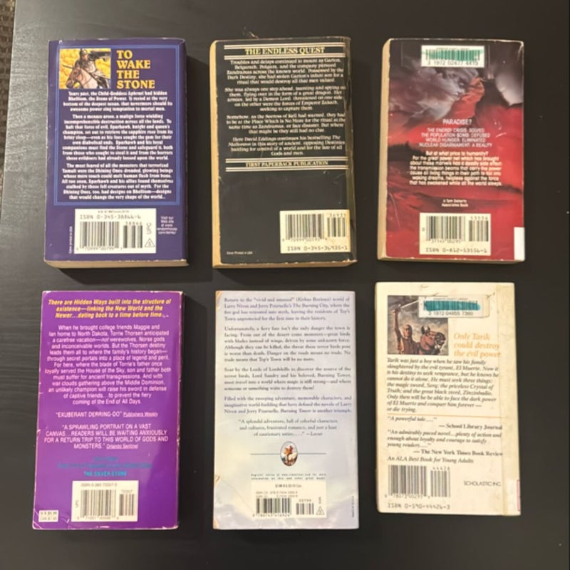 Fantasy paperback bundle 