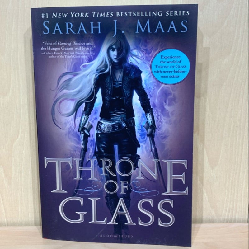 Throne of Glass (Original Bloomsbury OOP Cover)