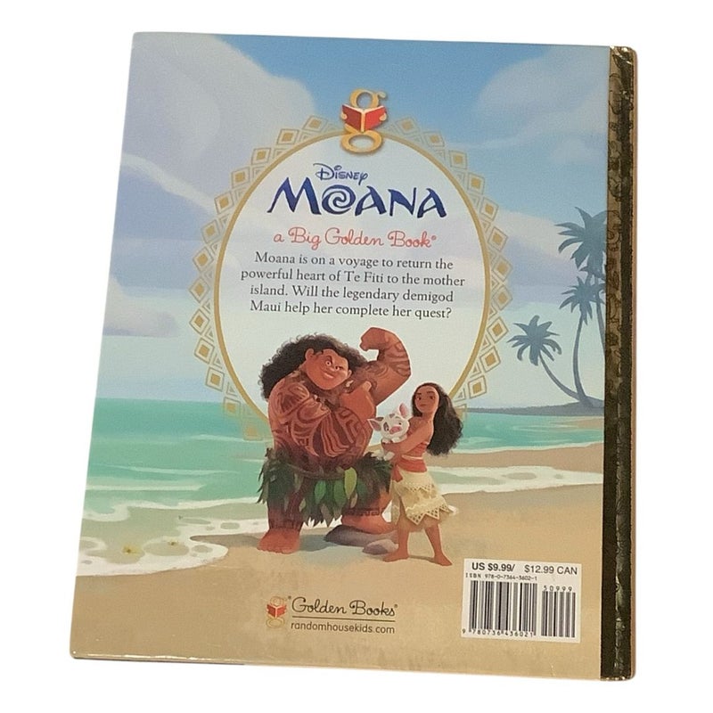 Moana Big Golden Book (Disney Moana)