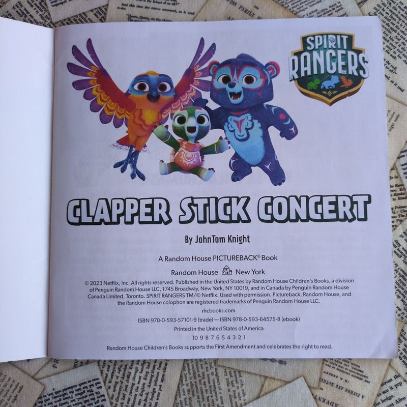 Clapper Stick Concert (Spirit Rangers)