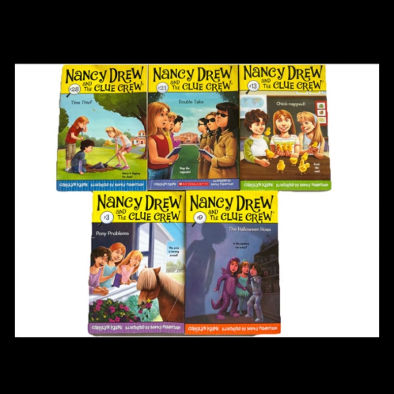 Nancy Drew and the Clue Crew 7 Book Set
