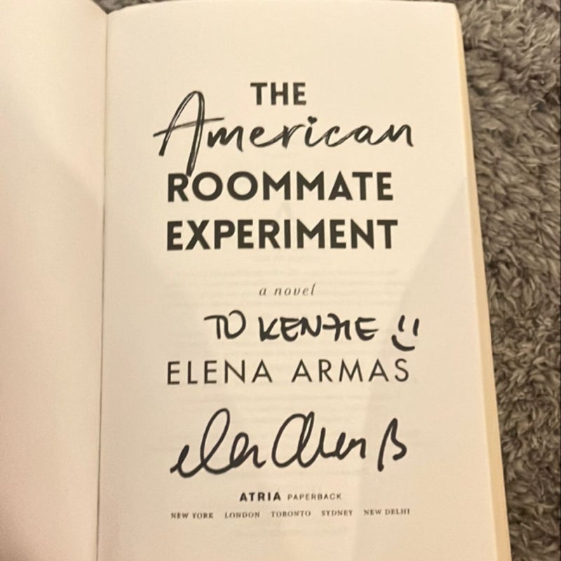 The American Roommate Experiment (SIGNED)