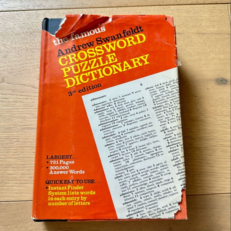 Crossword  Puzzle  Dictionary 