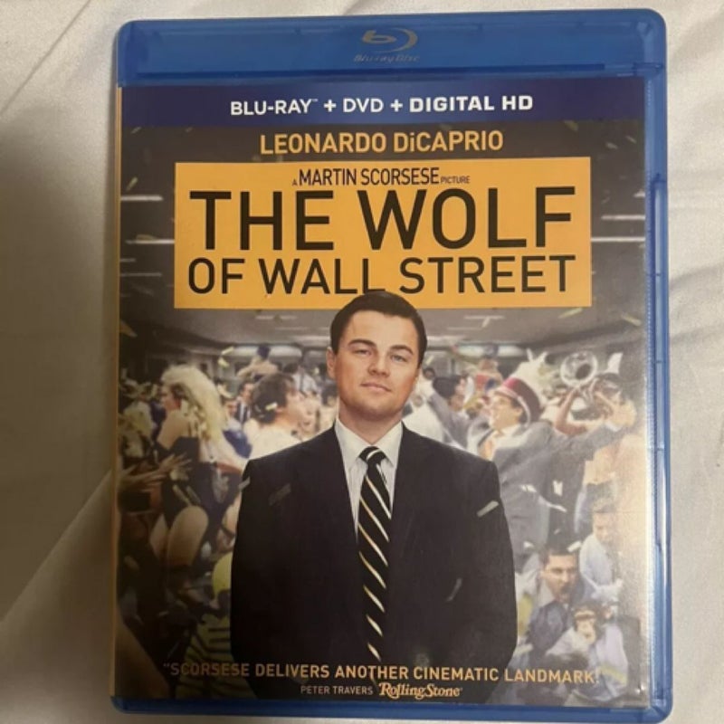 The wolf of Wall Street dvd