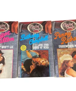 3 historical western romance novels