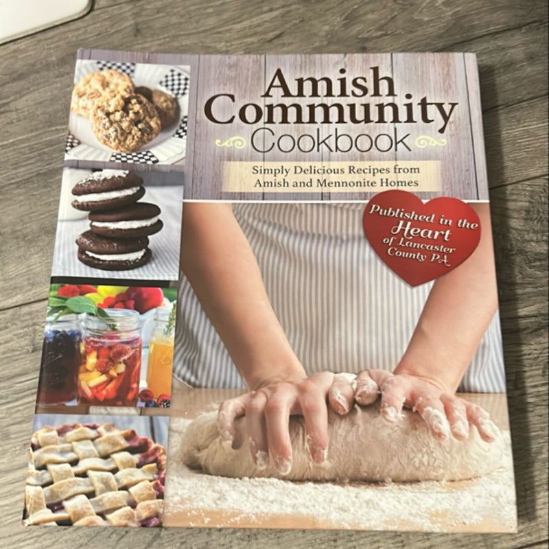 Amish community cookbook 