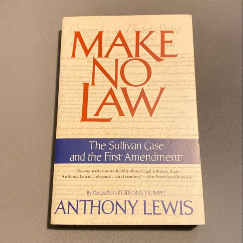 Make No Law