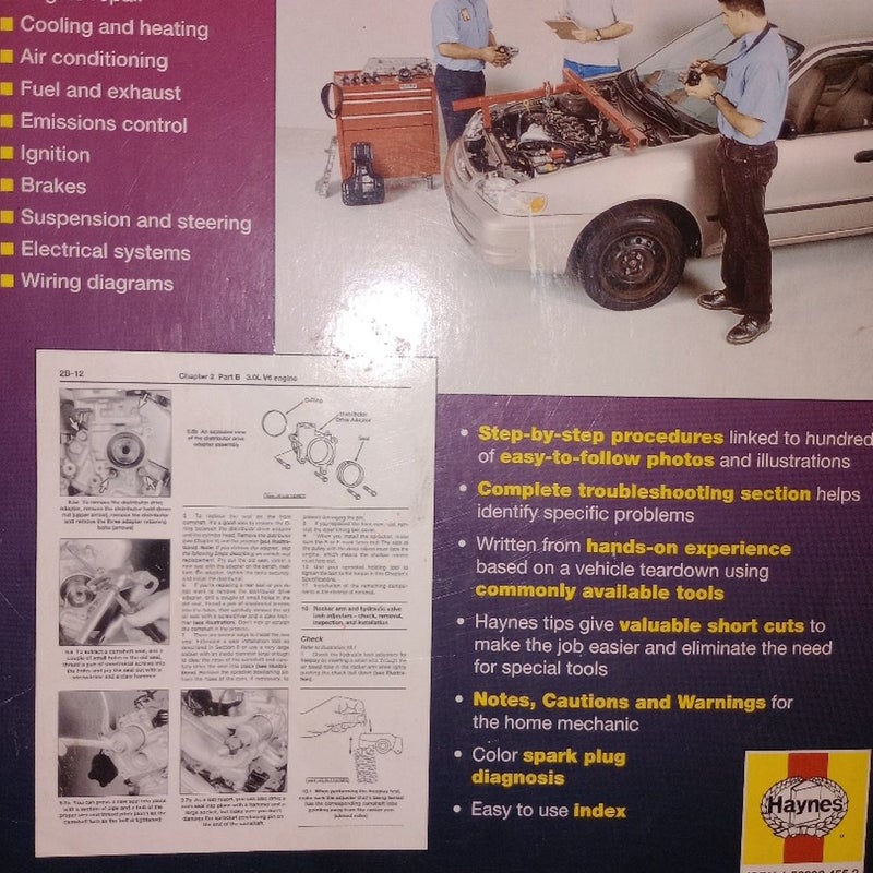 Toyota Corolla and Geo/Chevrolet Prizm 1993 Thru 2002 Haynes Repair Manual