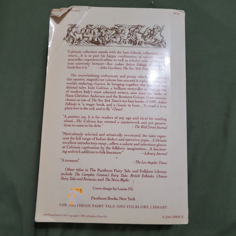 Italian Folktales selected and retold by Italo Calvino