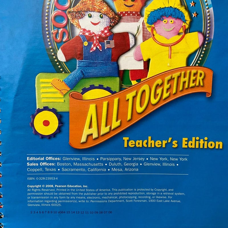 Social Studies all together - Teacher’s Edition 