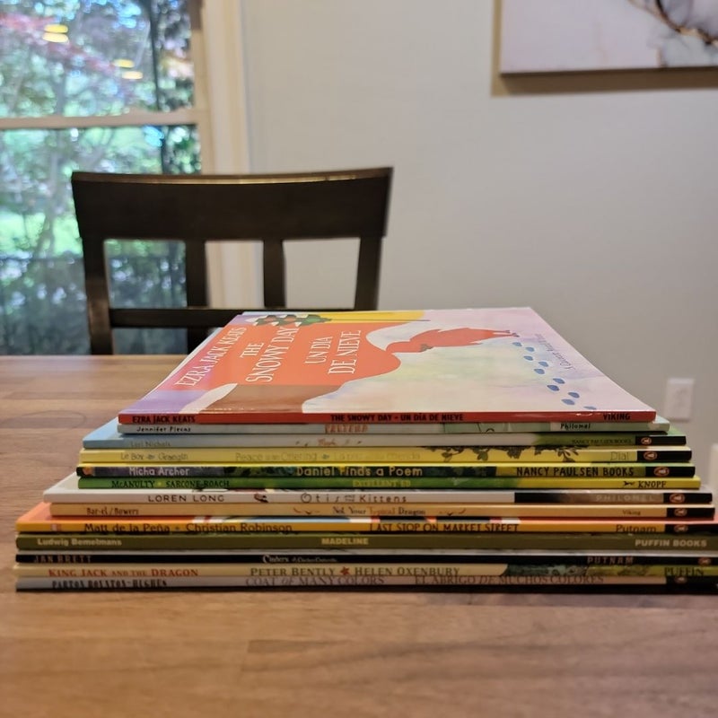 13 book children's reading bundle