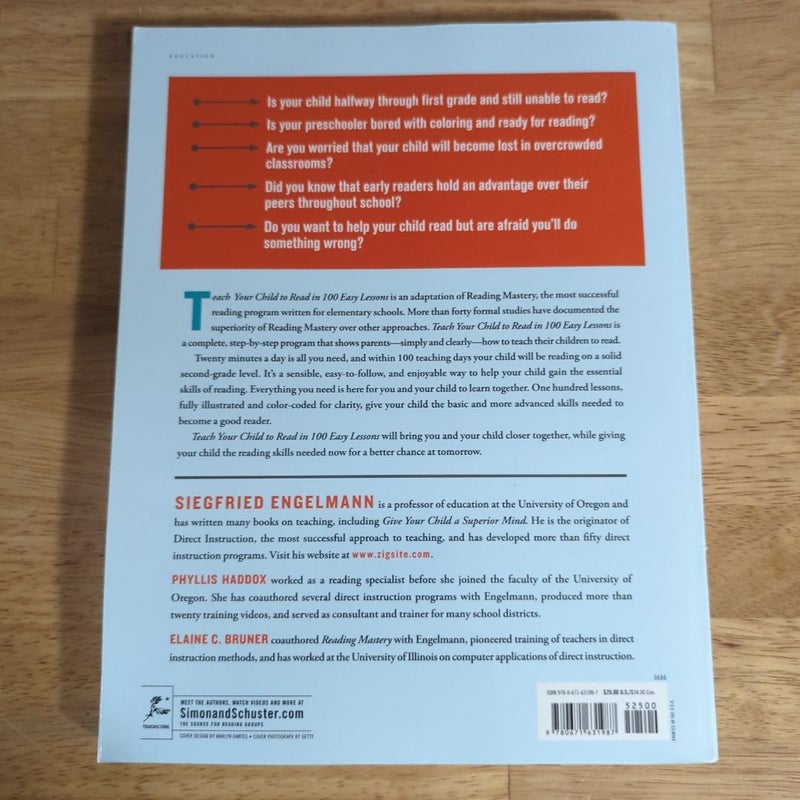 Teach Your Child to Read in 100 Easy Lessons