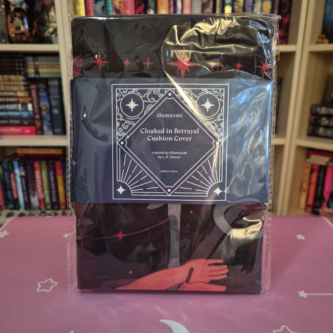 Silvercloak Cloaked in Betrayal Cushion Cover