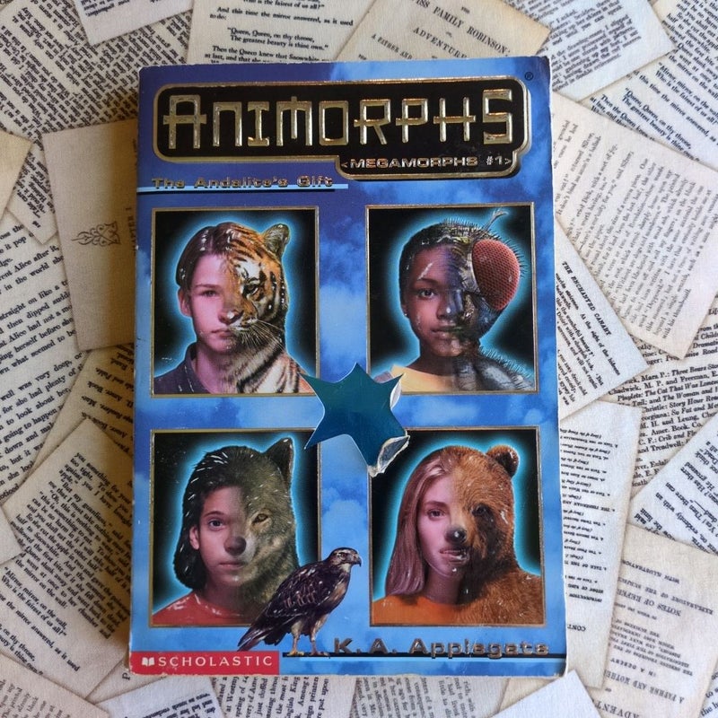 Animorohs: Megamorphs #1: The Andalite's Gift (With Iron On Transfer)