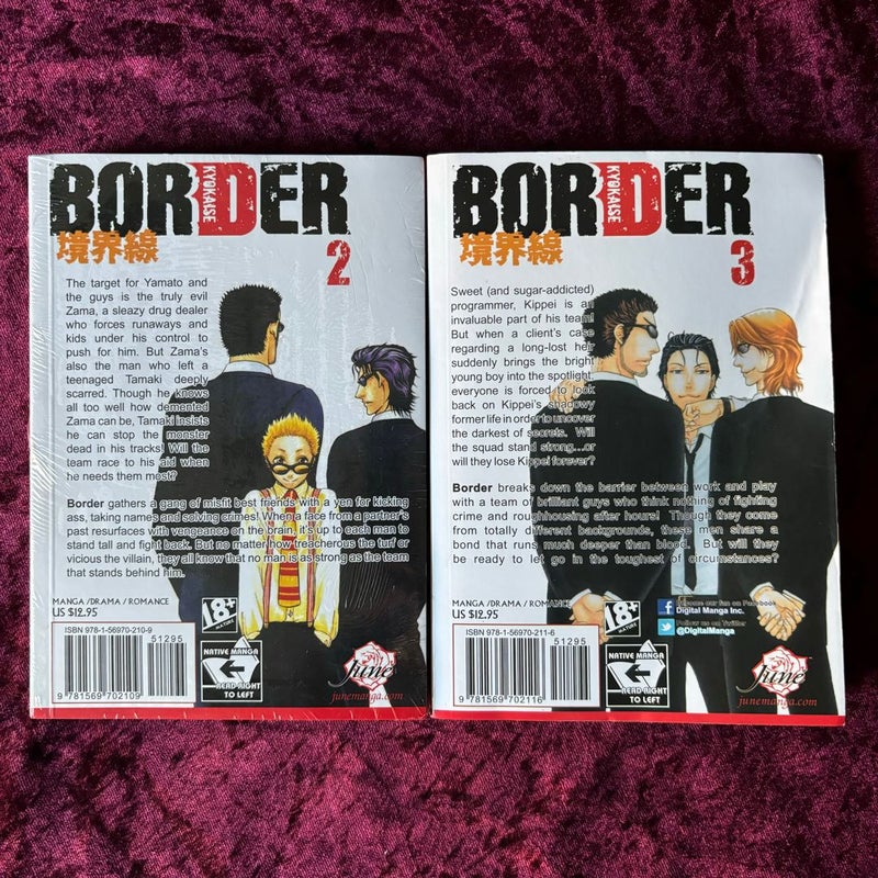 Border Volume 2-3 (Yaoi)