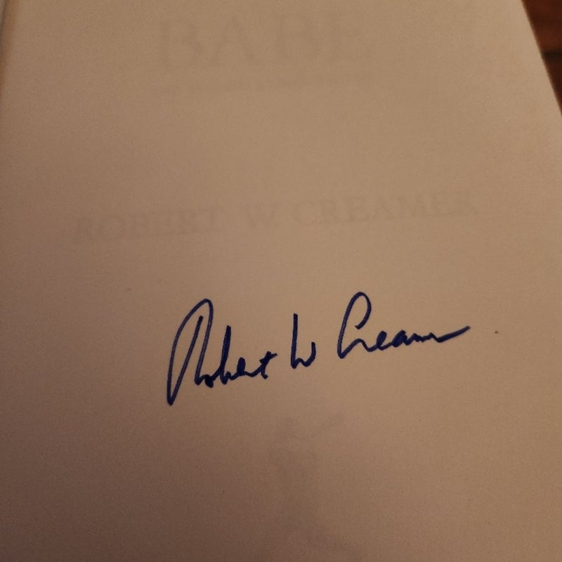 Babe and the Glory of Times Signed