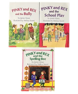 3 Pinky & Rex Books 