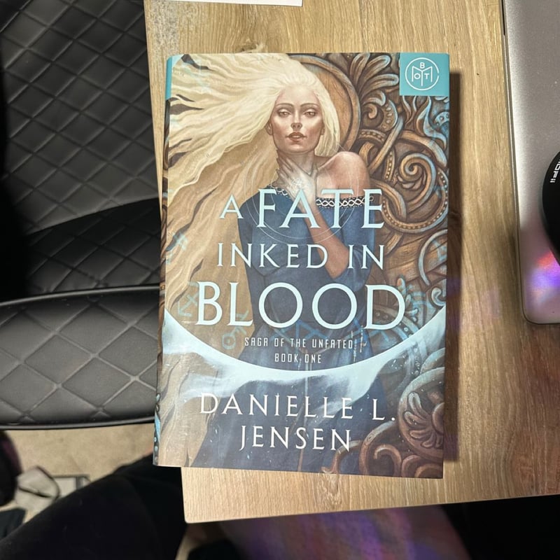 A Fate Inked in Blood by Danielle L. Jensen, Hardcover